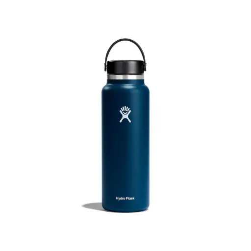 [DNA0014450]  Hydroflask زجاجة معزولة بفوهة واسعة – لون إنديجو – سعة 1.2 لتر