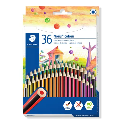 [DNA0024194] Staedtler Wooden Colour Pencils 36 Colors 185CD36