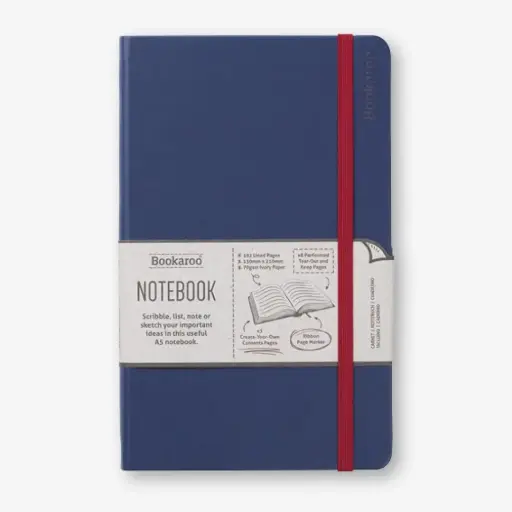 [DNA0026473] IF Company Bookaroo Notebook (A5) Journal - NEW Navy