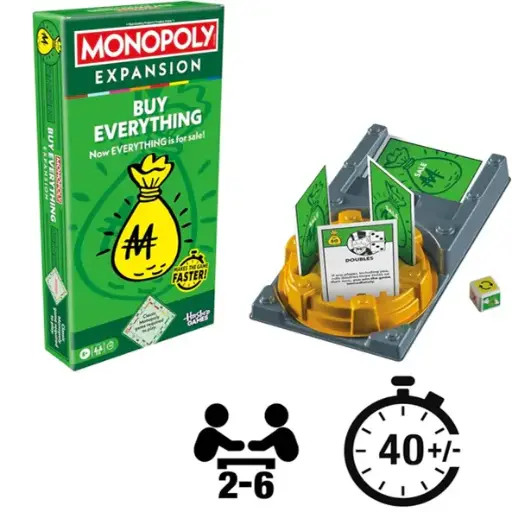 [DNA0027325] Hasbro Monopoly Buy Everything Edition