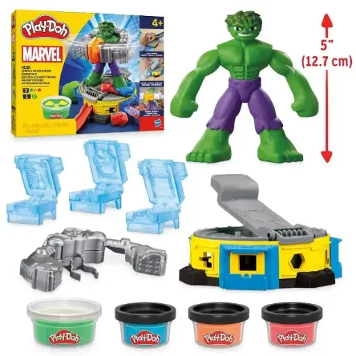 [DNA0027375] Hasbro Play-Doh Marvel Hulk Smash & Squish Playset