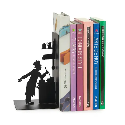 [DNA0027889] Balvi Bookend,Le Chef,black