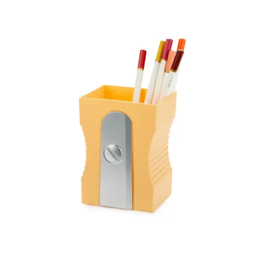 [DNA0028013] Balvi Pen holder,Sharpener,orange,plastic