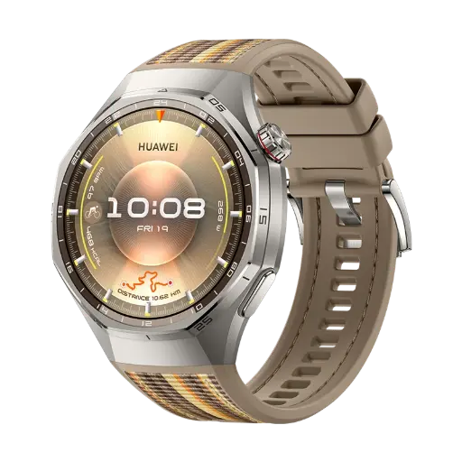 [DNA0028958] هواوي واتش GT6 برو مقاس 46 ملم – اللون البني مع سوار EasyFit لساعة GT6 مقاس 46 ملم (22 ملم) (هدية)