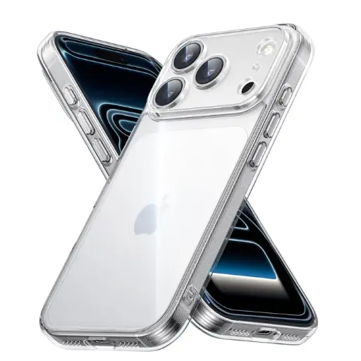 [DNA0030241] غطاء حماية يوغرين لهاتف iPhone 17 Pro - شفاف