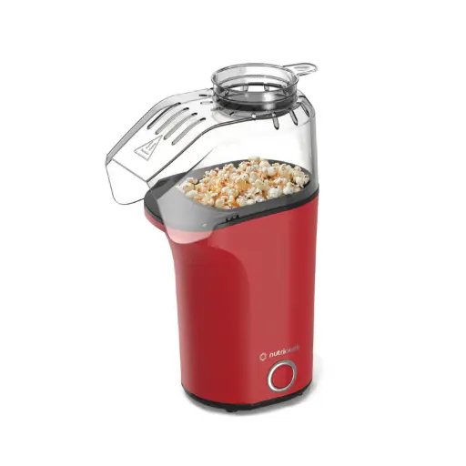 [DNA0030557] آلة صنع الفشار Nutricook Essentials — اللون الأحمر