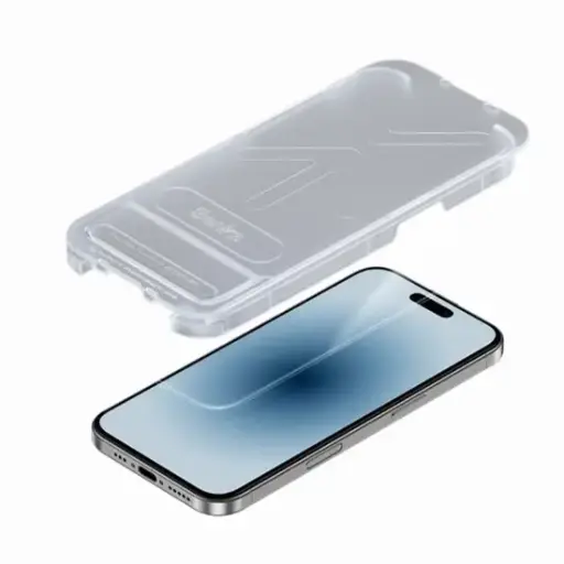 [DNA0030637] واقي شاشة بنكس HD لهاتف iPhone 16 Pro Max — شفاف