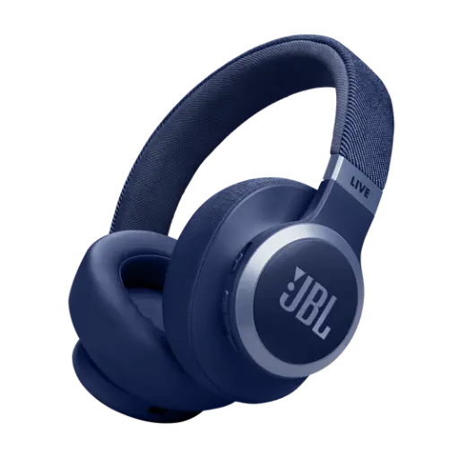 [DNA0030772] سماعة JBL Live 770NC لاسلكية بخاصية إلغاء الضوضاء - لون أزرق
