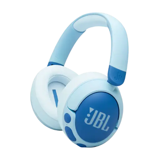 [DNA0030778] سماعة JBL Jr 470NC للأطفال لاسلكية بخاصية إلغاء الضوضاء - لون أزرق