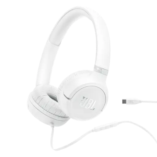 [DNA0030820] سماعة JBL Tune 530C سلكية داخل الأذن بمنفذ USB-C - لون أبيض