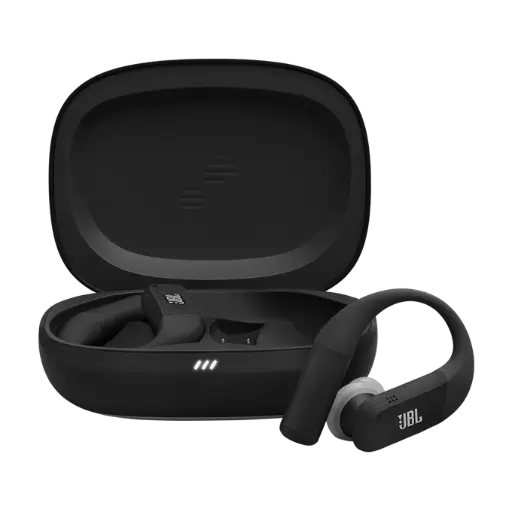 [DNA0030838] سماعة JBL Endurance Peak 4 رياضية لاسلكية بالكامل - أسود/رمادي