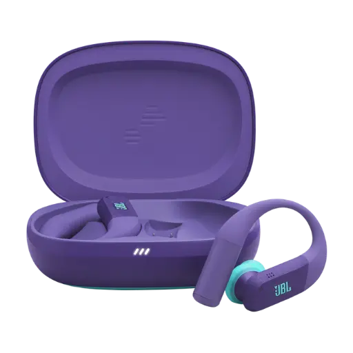 [DNA0030842] سماعة JBL Endurance Peak 4 رياضية لاسلكية بالكامل - لون بنفسجي
