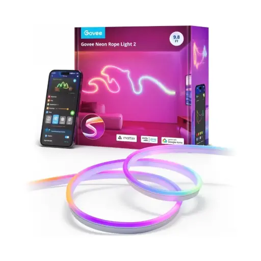 [DNA0031322] Govee 3M Neon Preinstalled Strip Light White
