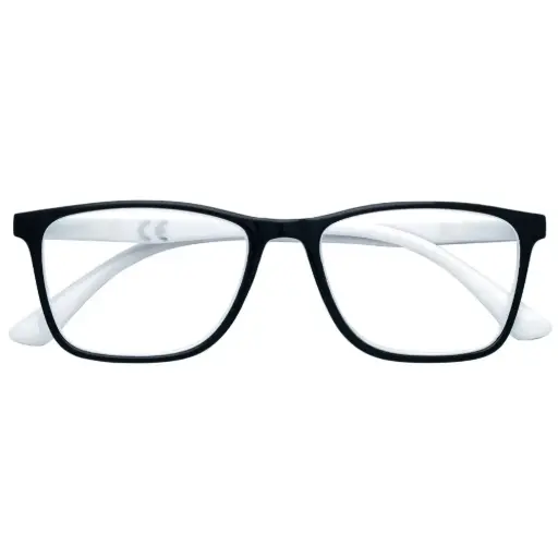 [DNA0032614] نظارة قراءة زيبو – إطار "Classic" أبيض موديل B22 بقوة +2.00 – 31Z-B22-WHI200
