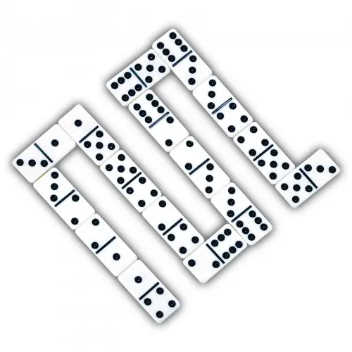 [DNA0033892] Ambassador Classic Games Double 6 Dominoes