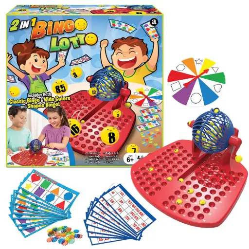 [DNA0033908] Ambassador 2-in-1 Bingo & Lotto Game