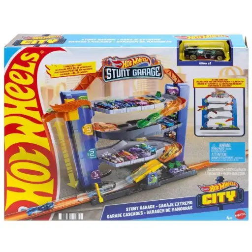 [DNA0034496] Hot Wheels City Stunt Garage Playset