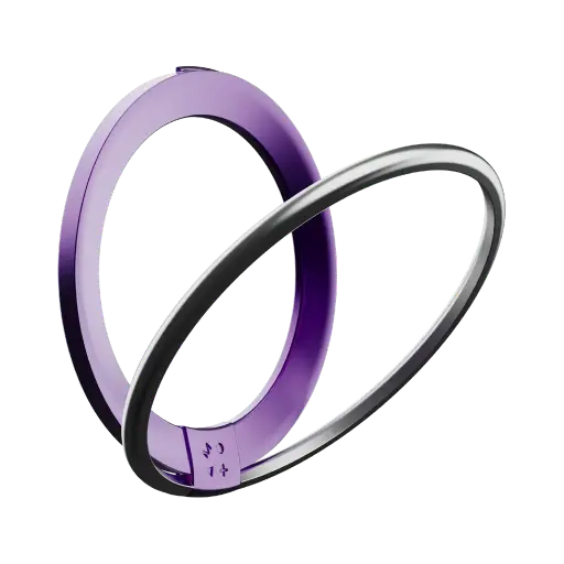 [DNA0035124] Momax Magnetic Phone Ring - Purple