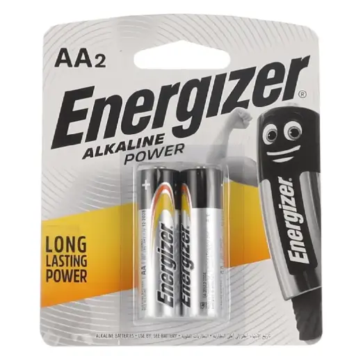 [DNA0041603] إنرجايزر (Max) بطاريات قلوية AA، حبتين - (2-Pack) BP2