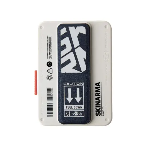 [DNA0041897] Skinarma SPUNK MIRAGE Magnetic Cardholder with Stand - Ivory