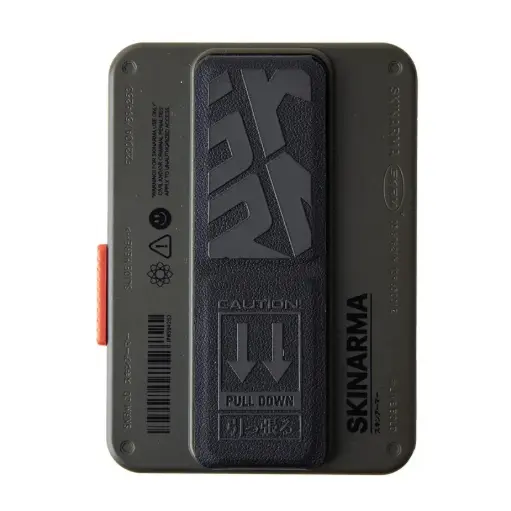 [DNA0041901] Skinarma SPUNK MIRAGE Magnetic Cardholder with Stand - Pewter Green