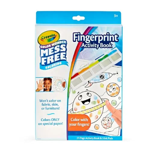 [DNA0042433] Crayola Color Wonder Fingerprint Activity Book