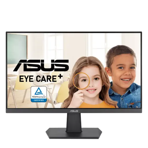 [DNA0042901] إيه أسوس (ASUS) شاشة مقاس 24 بوصة موديل VA24EHF، تردد 100 هرتز، زمن استجابة 1 مللي ثانية، دقة FHD، شاشة مسطحة بتقنية IPS