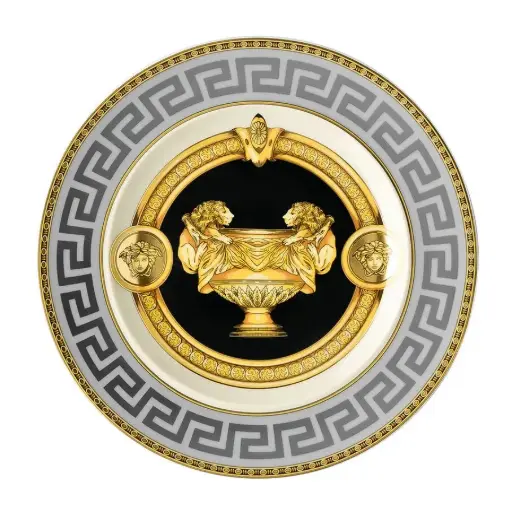 [DNA0043192] فرزاتشي باي روزنتال (Versace by Rosenthal) طبق مقاس 18 سم V-38