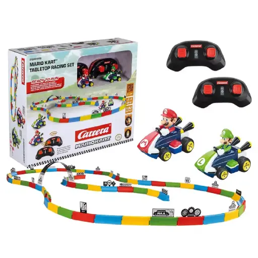 [DNA0046522] Carrera Mario Kart TABLETOP RACING SET - Mario & Luigi