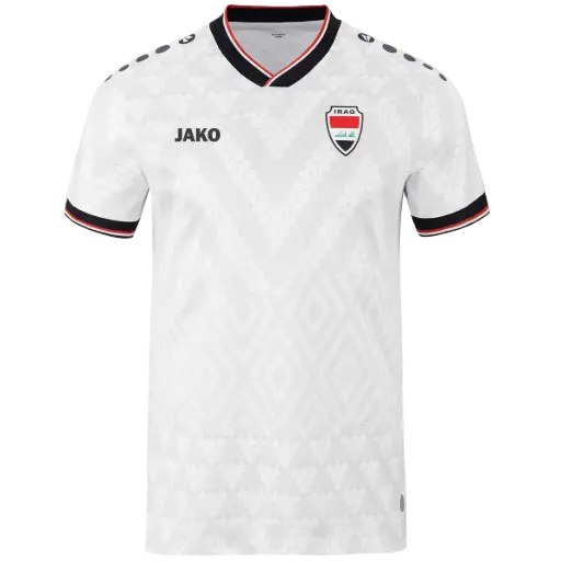 [DNA0046762] قميص منتخب العراق الأساسي لكأس العالم 2026 من جاكو - باللون الأبيض - مقاس XXL