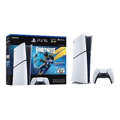 [DNA0052616] Sony PlayStation 5 Slim Digital Edition Fortnite Flowering Chaos Bundle