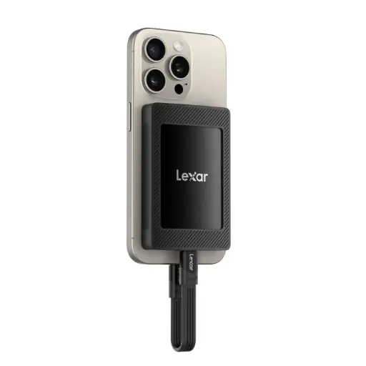 [DNA0053083] Lexar SL500 Portable SSD with Magnetic Set 2TB - Black