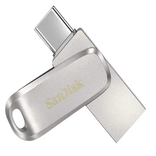 [DNA0053101] SanDisk Ultra Dual Drive Luxe USB Type-C Flash Drive 1TB - Silver