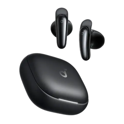 [DNA0054426] Anker Soundcore Liberty Buds Wireless Semi-In-Ear Earbuds with Adaptive ANC - Black