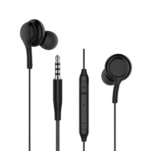 [DNA0054492] WiWU EB310 3.5 mm Wired Earphones - Black
