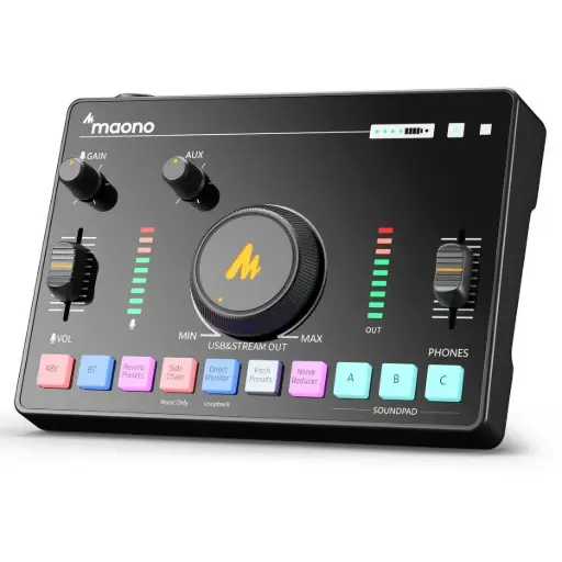 [DNA0055341] ماونو ميكسر بودكاست AMC2 Neo - أسود