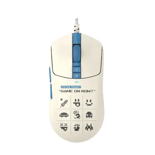 [DNA0055511] Bloody W72 Ultra Gaming Mouse - Pixels Blue