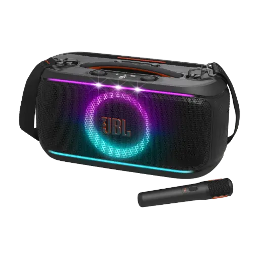 [DNA0055550] JBL PartyBox On-The-Go 2 Portable Party Speaker with Wireless Microphone - Black