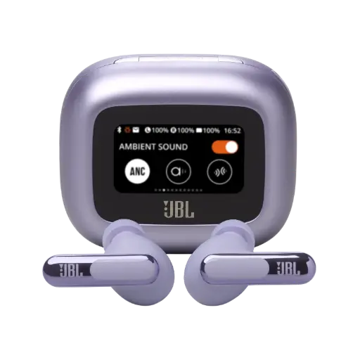 [DNA0055586] JBL Live Beam 3 True Wireless Noise-Cancelling Earbuds - Purple