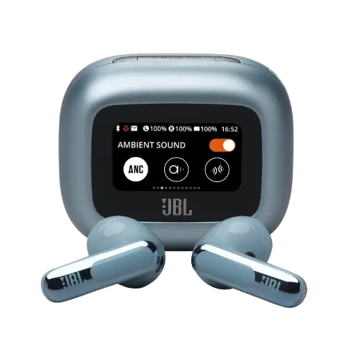 [DNA0055590] JBL Live Flex 3 True Wireless Noise-Cancelling Earbuds - Blue