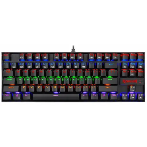 [DNA0055634] Redragon Kumara K552 Rainbow LED TKL Mechanical Gaming Keyboard - Black