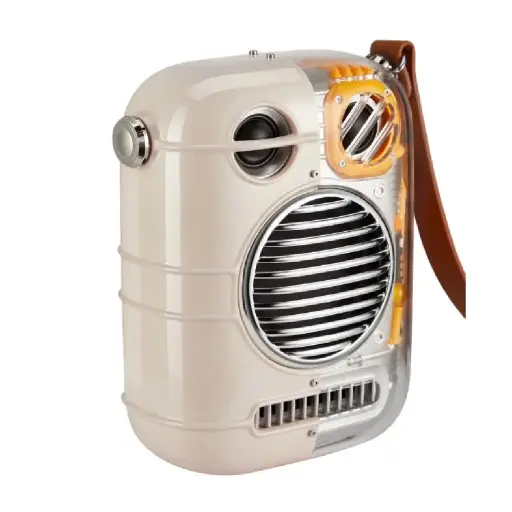 [DNA0055672] Divoom Spark-Pro 80W Karaoke Bluetooth Speaker with Dual Wireless Microphones - White