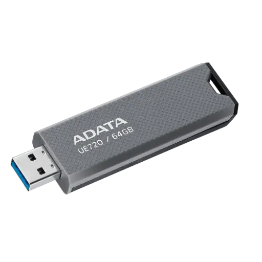 [DNA0056230] ADATA UE720 64GB USB 3.2 Gen 2 High-Speed Flash Drive - Grey