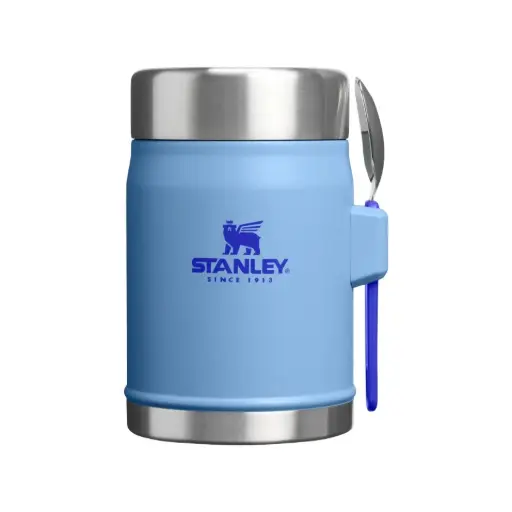 [DNA0058835] Stanley Classic Legendary Food Jar + Spork 0.4L / 14oz – Blue Sky