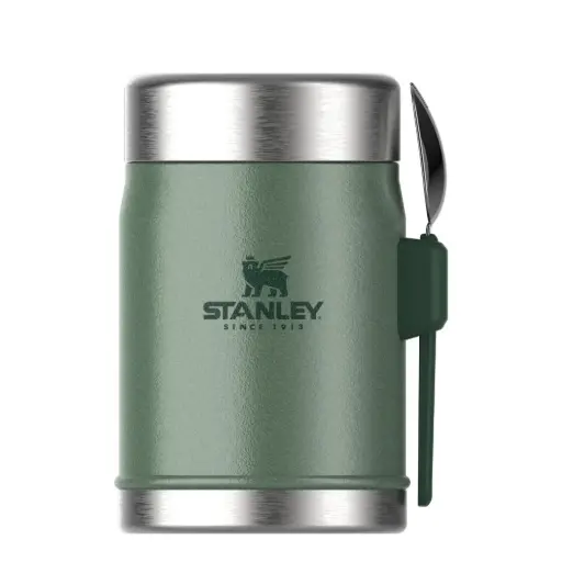 [DNA0058845] Stanley Classic Legendary Food Jar + Spork 0.4L / 14oz – Hammertone Green