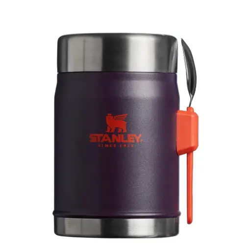 [DNA0058851] Stanley Classic Legendary Food Jar + Spork 0.4L / 14oz – Plum