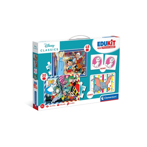 [DNA0061795] Clementoni Edukit 4In1 Disney Classics