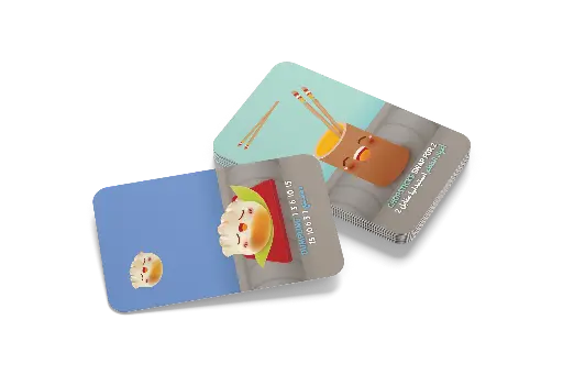 لعبة سوشي غو! (Sushi Go) لعبة بطاقات عائلية (اختر ومرر) من 2 إلى 5 لاعبين | لعبة سريعة باللغة العربية