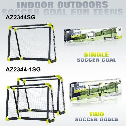 Aojie Sport - Soccer Goal Set (W/ Two Goals One 6' Ball)