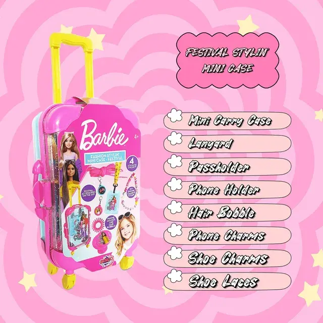 Barbie - Sinco Creations Barbie Fashion Stylin' Mini Case - Color May Vary - 1Pc (2).webp